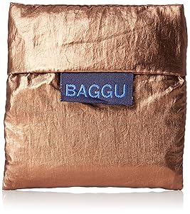 Amazon | [バグゥ] エコバッグ BABY メタリック コッパー
